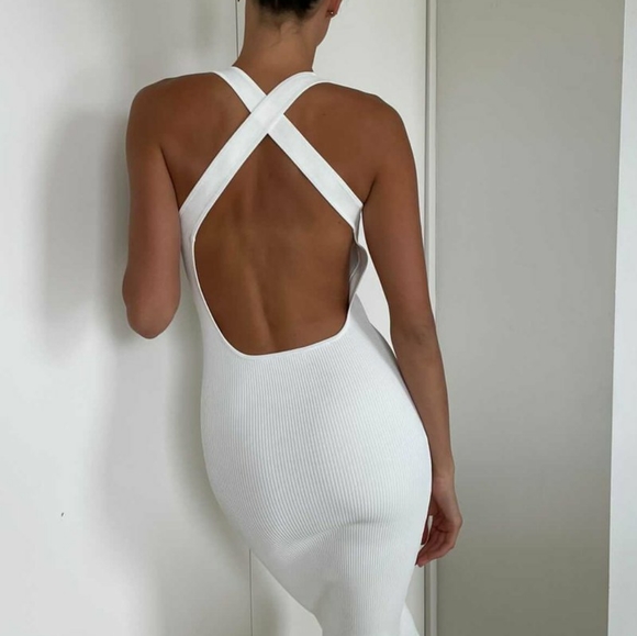 SIR The Label - Marcelle Dress - White - Size 6 - Picture 8 of 13